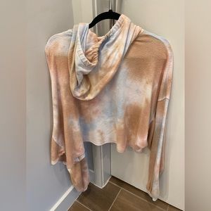 Tye-Dye Cropped Sweatshirt from Urban Outfitters